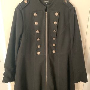 Military style coat